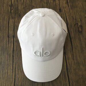 Brand new with tags white ALO Yoga hat